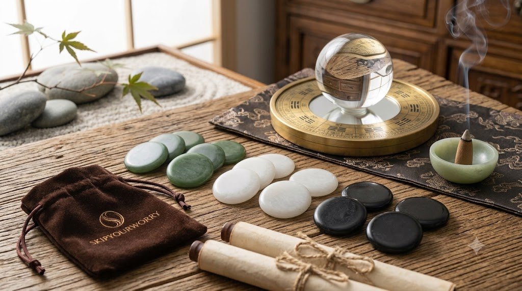 12PCS Sacred Natural Jade Stones