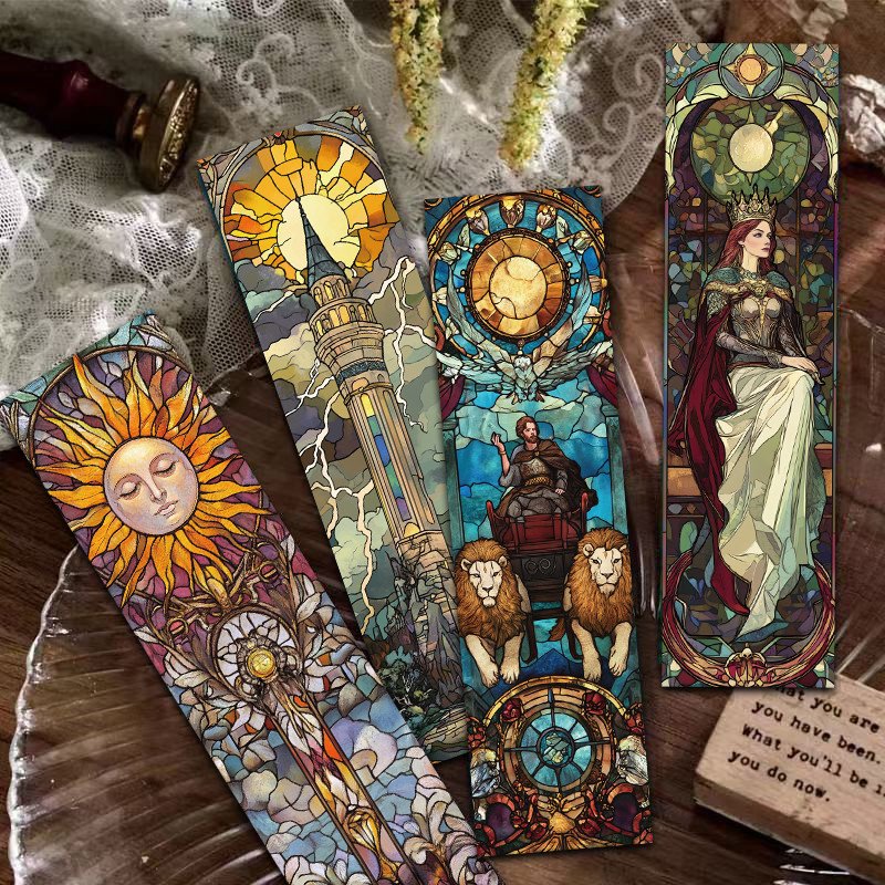 stained glass bookmarks
