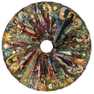Full collection of vintage stained stained glass bookmarks